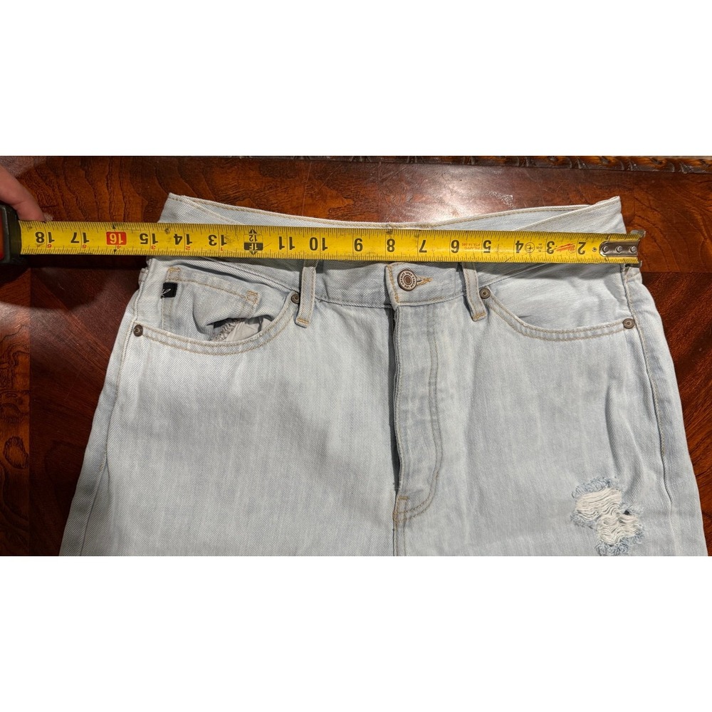Kancan light blue distressed straight women's jeans size 9/28‎ - Picture 8 of 12